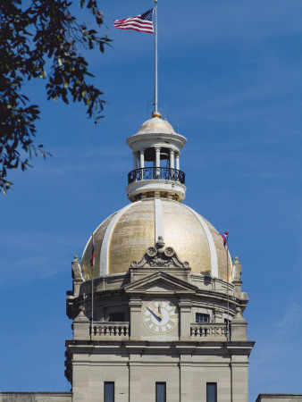 City Hall, Savannah, Georgia, 1799 by Natalie Tepper Pricing Limited Edition Print image