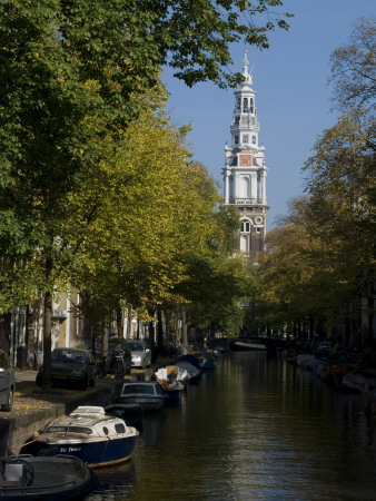 Canal View With Zuiderkerk (The Southern Church), Amsterdam by Natalie Tepper Pricing Limited Edition Print image