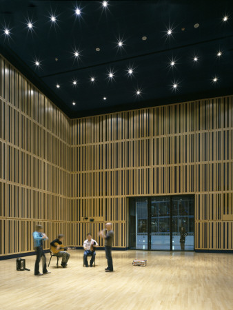 The Sage Gateshead, Tyne And Wear, England, 'Flook' Rehearsing In The Northern Rock Foundation Hall by Richard Bryant Pricing Limited Edition Print image