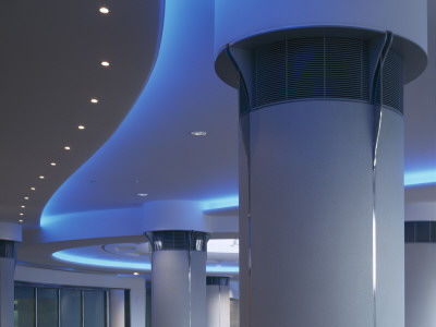 Sun Life Offices, Bristol, Detail Of Ceiling And Columns, Architect: Skidmore Owings And Merrill by Richard Bryant Pricing Limited Edition Print image