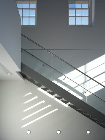 Compton Verney, Warwickshire, Staircase, Architect: Stanton Williams Robert Adam by Richard Bryant Pricing Limited Edition Print image