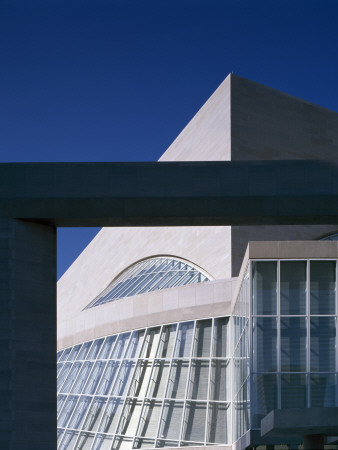 Meyerson Symphony Hall, Dallas, Texas, 1985-89, Exterior, Architect: Pei, Cobb, Free And Partners by Richard Bryant Pricing Limited Edition Print image