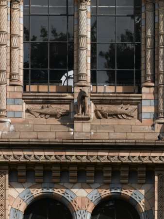 Natural History Museum, Kensington, London, Exterior Detail by Richard Bryant Pricing Limited Edition Print image