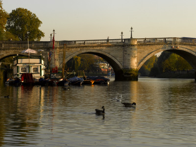 Richmond Bridge, River Thames, Richmond, London by Richard Bryant Pricing Limited Edition Print image