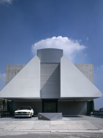 Hernandez House, Bosques De Las Lomas, Mexico, Architect: Agustin Hernandez by Richard Bryant Pricing Limited Edition Print image