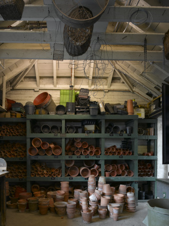 Garden Shed Interior by Richard Bryant Pricing Limited Edition Print image
