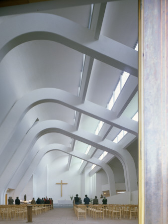 Church At Riola Di Vergato, Near Bologna, 1978, Architect: Alvar Aalto by Richard Einzig Pricing Limited Edition Print image