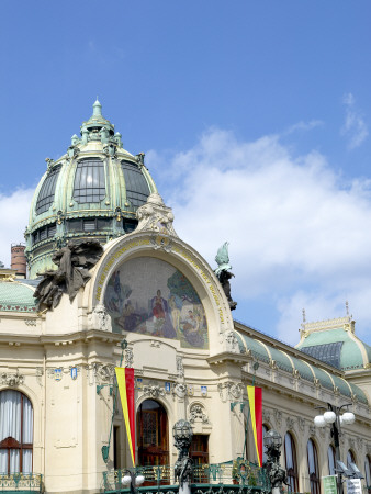 Municipal House, Prague City Images by Tim Mitchell Pricing Limited Edition Print image