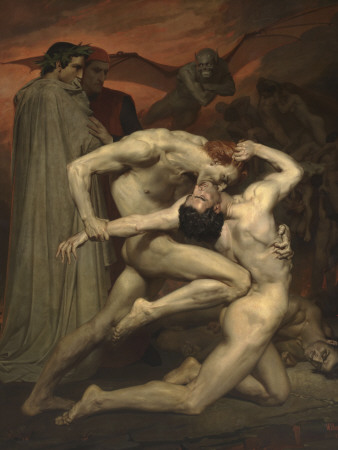 Dante Et Virgile En Enfer by William Adolphe Bouguereau Pricing Limited Edition Print image