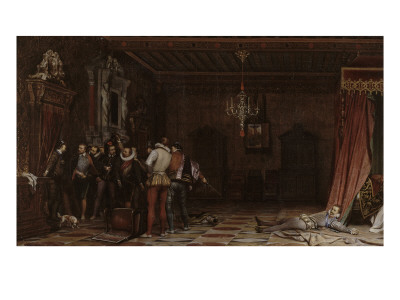 Assassinat Du Duc De Guise Au Château De Blois En 1588 by Paul Delaroche Pricing Limited Edition Print image