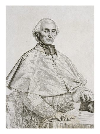 Portrait De Monseigneur De Persigny En 1816 by Jean-Auguste-Dominique Ingres Pricing Limited Edition Print image