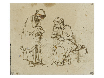 Sarh Et Agar by Rembrandt Van Rijn Pricing Limited Edition Print image