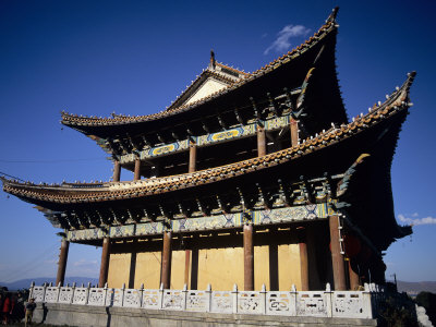 The Old North Gate, Dali, Yunnan, China by Charles Crust Pricing Limited Edition Print image