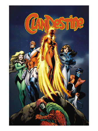 Clandestine #3 Cover: Phoenix by Alan Davis Pricing Limited Edition Print image