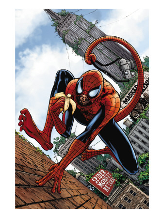 Marvel Apes: Amazing Spider-Monkey Special #1 Cover: Spider-Man by John Watson Pricing Limited Edition Print image
