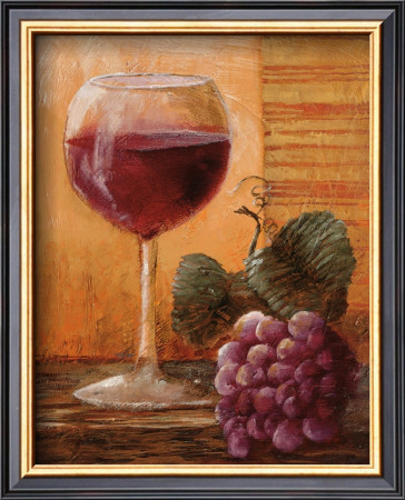 Grapes And Wine Ii by Kristy Goggio Pricing Limited Edition Print image