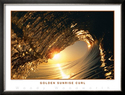 Golden Sunrise Curl by Woody Woodworth Pricing Limited Edition Print image