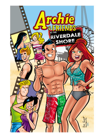 Archie Comics Cover: Archie & Friends #145 Riverdale Shore by Dan Parent Pricing Limited Edition Print image