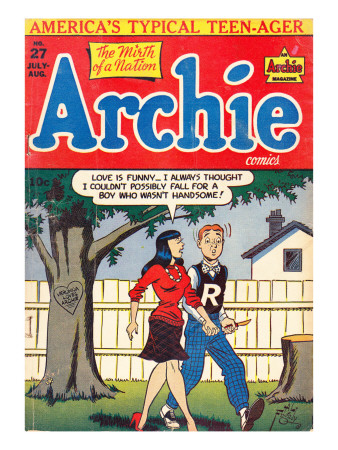 Archie Comics Retro: Archie Comic Book Cover #27 (Aged) by Al Fagaly Pricing Limited Edition Print image