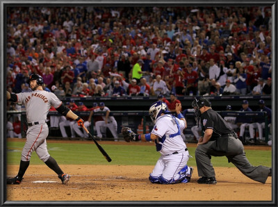 Texas Rangers V. San Francisco Giants, Game 5:  Cody Ross by Doug Pensinger Pricing Limited Edition Print image