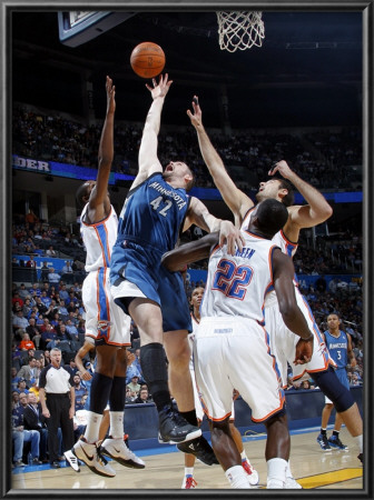 Minnesota Timberwolves V Oklahoma City Thunder: Kevin Love by Layne Murdoch Pricing Limited Edition Print image