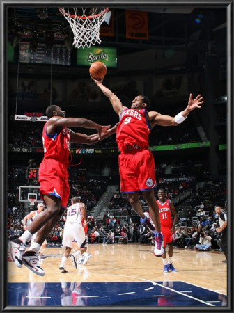 Philadelphia 76Ers V Atlanta Hawks: Andre Iguodala by Scott Cunningham Pricing Limited Edition Print image