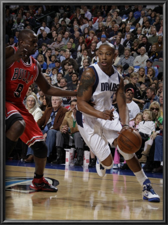 Chicago Bulls V Dallas Mavericks: Caron Butler And Luol Deng by Danny Bollinger Pricing Limited Edition Print image