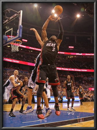 Miami Heat V Orlando Magic: Dwyane Wade by Mike Ehrmann Pricing Limited Edition Print image