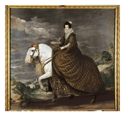Equestrian Portrait Of Elizabeth Of France by Diego Velázquez Pricing Limited Edition Print image