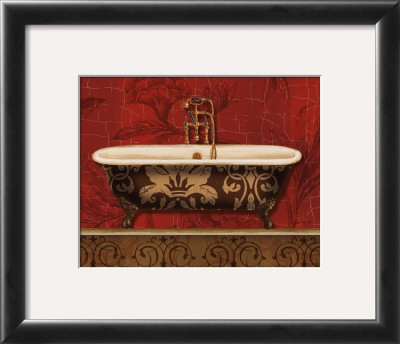 Royal Red Bath I by Lisa Audit Pricing Limited Edition Print image