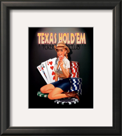 Texas Hold'em by Ralph Burch Pricing Limited Edition Print image