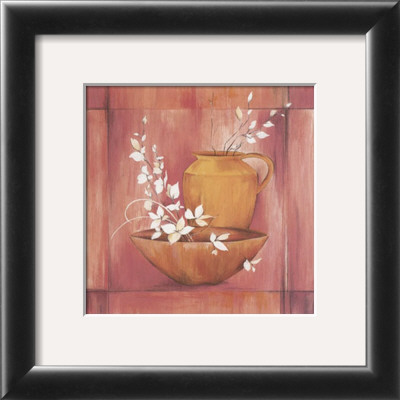 Pots And White Branches Iii by L. Morales Pricing Limited Edition Print image