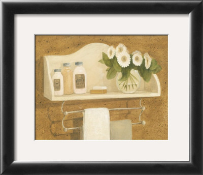Shelf With Bottles And Daisies by Mar Alonso Pricing Limited Edition Print image