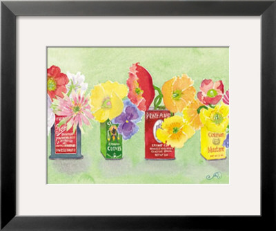 Cans Of Flowers by Robbin Gourley Pricing Limited Edition Print image