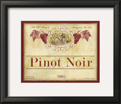 Californian Pinot Noir by Devon Ross Pricing Limited Edition Print image