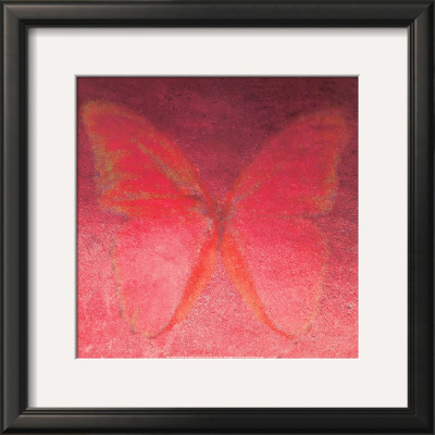 Red Butterfly by Lente Louisa Pricing Limited Edition Print image
