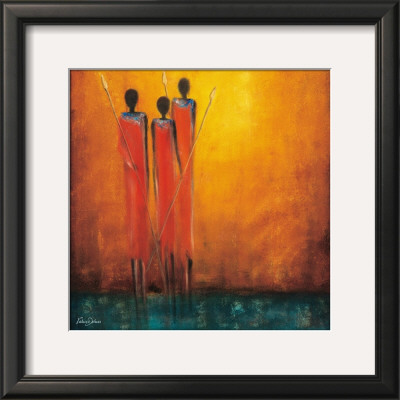 Three Native by Valerie Delmas Pricing Limited Edition Print image