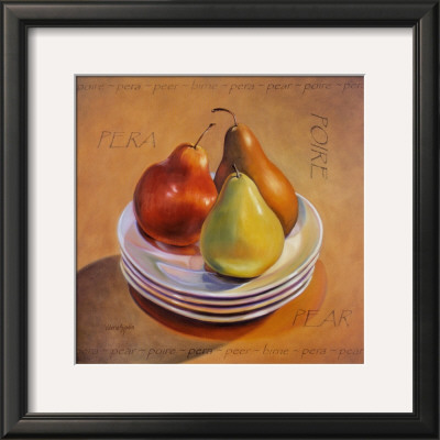 Three Pears by Sjodin Valerie Pricing Limited Edition Print image