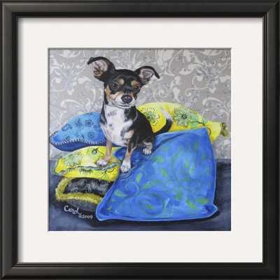 Chihuahua Pillows Ii by Carol Dillon Pricing Limited Edition Print image