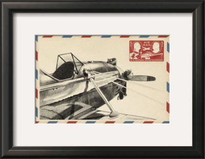 Small Vintage Airmail I by Ethan Harper Pricing Limited Edition Print image