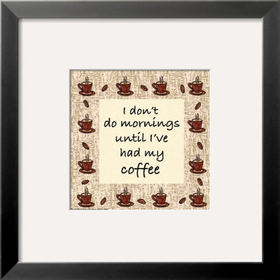 I Don't Do Mornings by Nick Biscardi Pricing Limited Edition Print image