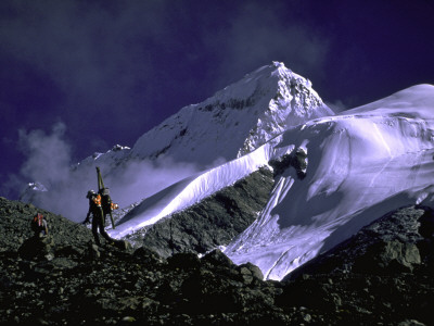 Ski Mountaineering Shishapangma, Tibet by Michael Brown Pricing Limited Edition Print image