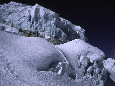 Seracs In The Khumbu Ice Fall, Nepal by Michael Brown Pricing Limited Edition Print image