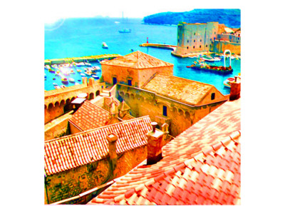 Stradun Old Town, Dubrovnik by Tosh Pricing Limited Edition Print image