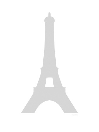 Gray Eiffel by Avalisa Pricing Limited Edition Print image