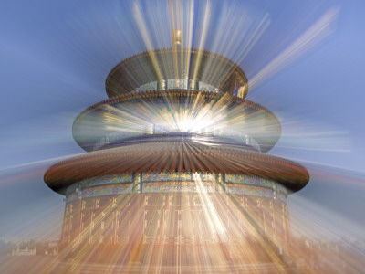 Temple Of Heaven In Beijing, China., December 2006 by George Chan Pricing Limited Edition Print image