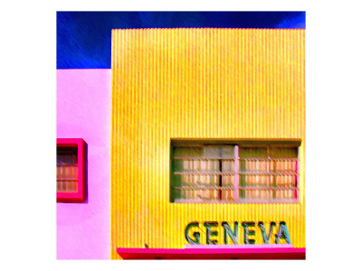 Geneva, Miami by Tosh Pricing Limited Edition Print image
