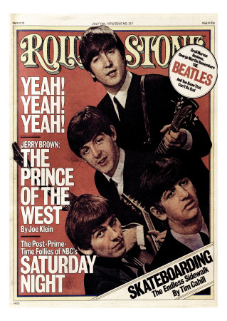 The Beatles, Rolling Stone No. 217, July 1976 by John Zimmerman Pricing Limited Edition Print image