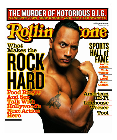 The Rock, Rolling Stone No. 870, June 2001 by Mark Seliger Pricing Limited Edition Print image