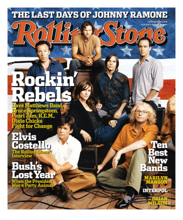 Voices For Change, Rolling Stone No. 959, October 2004 by Norman Jean Roy Pricing Limited Edition Print image
